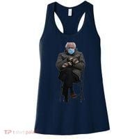 Bernie Sanders Mittens Sitting Inauguration Women's Tank Top thumb 0