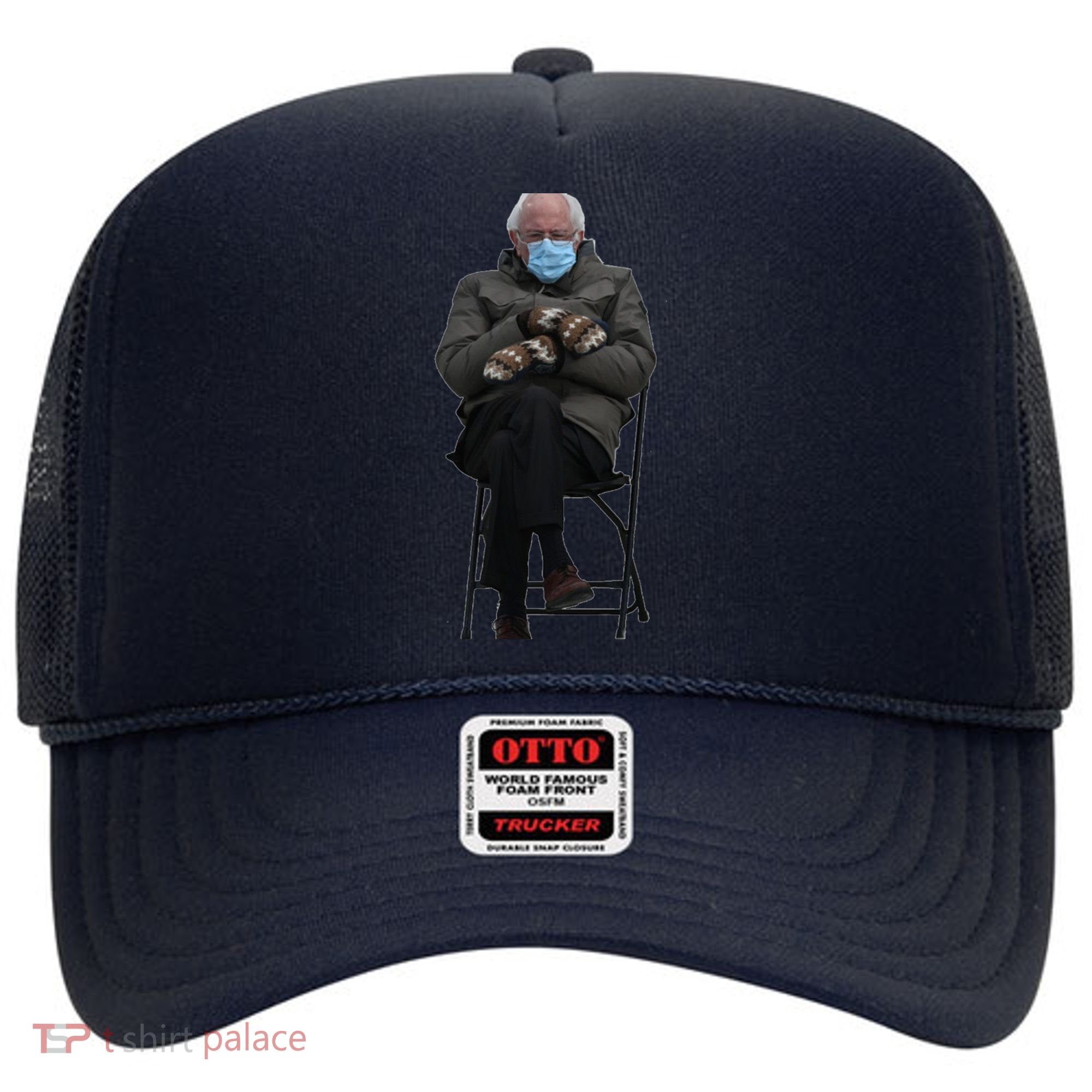 Bernie Sanders Mittens Sitting Inauguration Hat