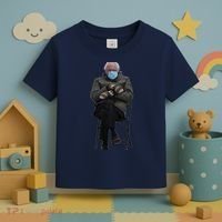 Bernie Sanders Mittens Sitting Inauguration Toddler T-Shirt thumb 3