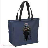 Bernie Sanders Mittens Sitting Inauguration Tote Bag thumb 2