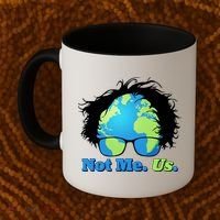 Bernie Sanders Not Me Us Earth Coffee Mug thumb 2