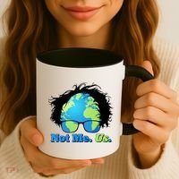 Bernie Sanders Not Me Us Earth Coffee Mug thumb 3