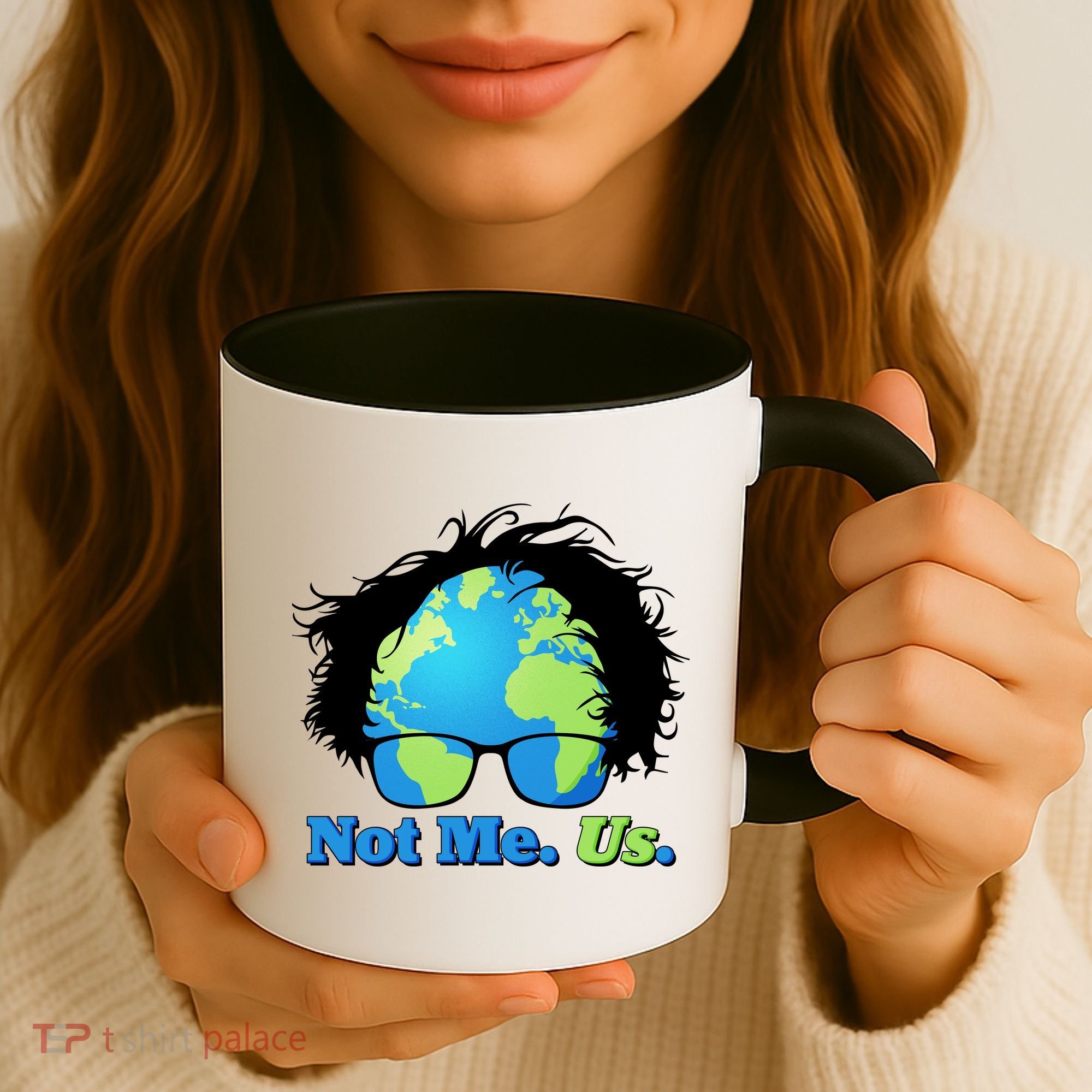 Bernie Sanders Not Me Us Earth Coffee Mug