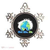 Bernie Sanders Not Me Us Earth Ornament thumb 0