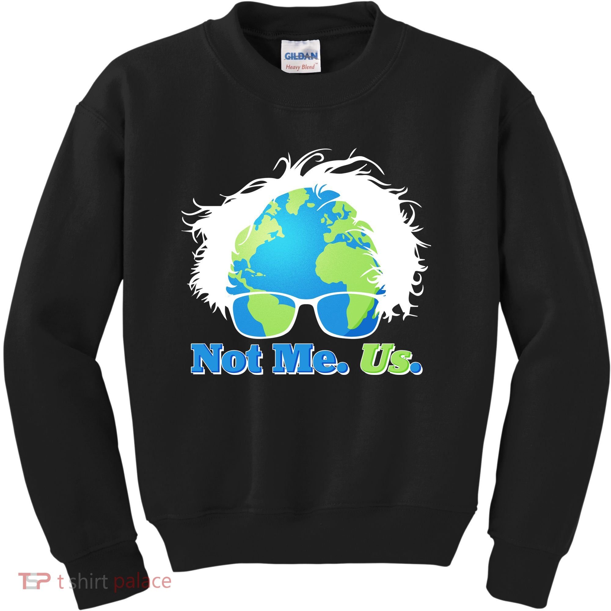Bernie Sanders Not Me Us Earth Kids Sweatshirt