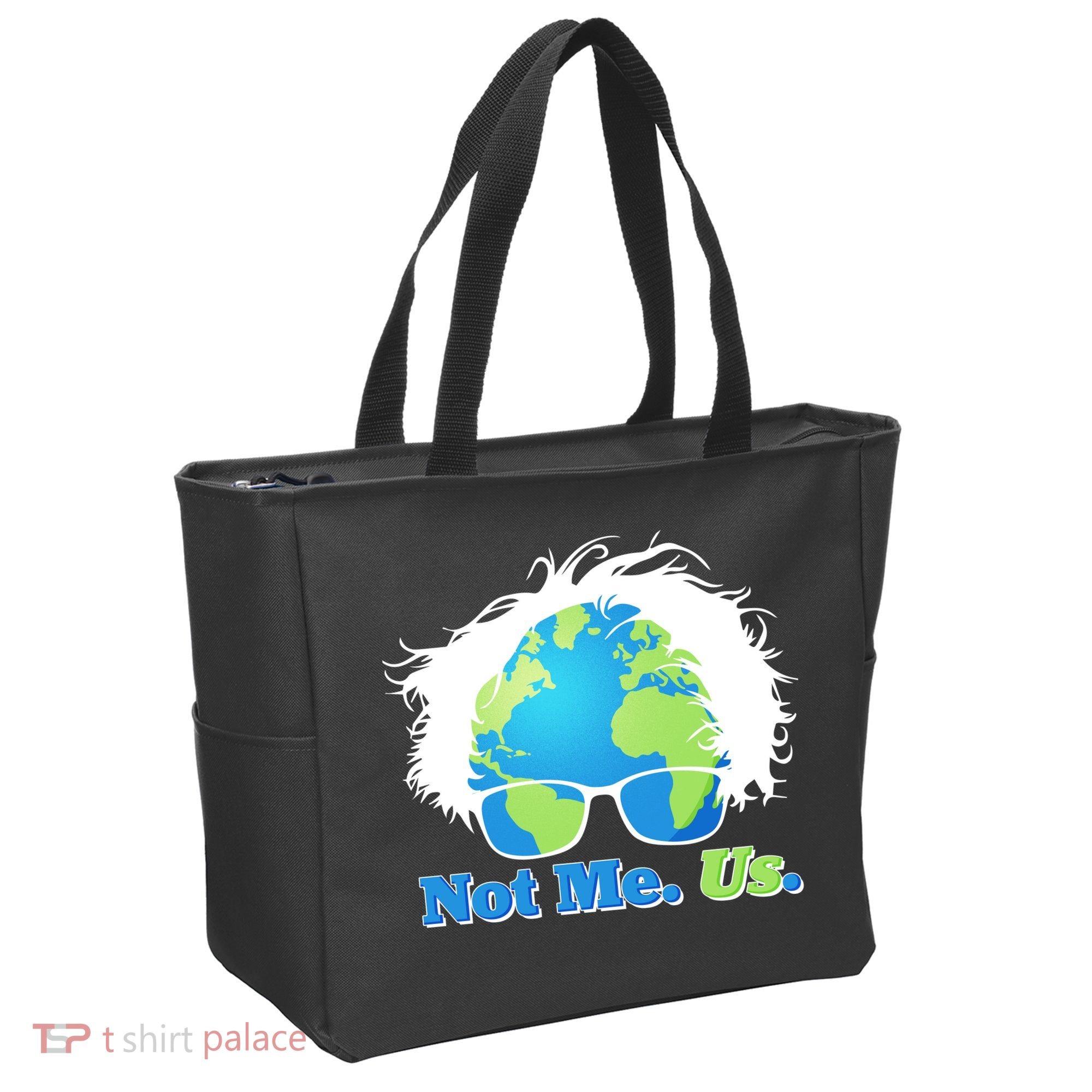 Bernie Sanders Not Me Us Earth Tote Bag