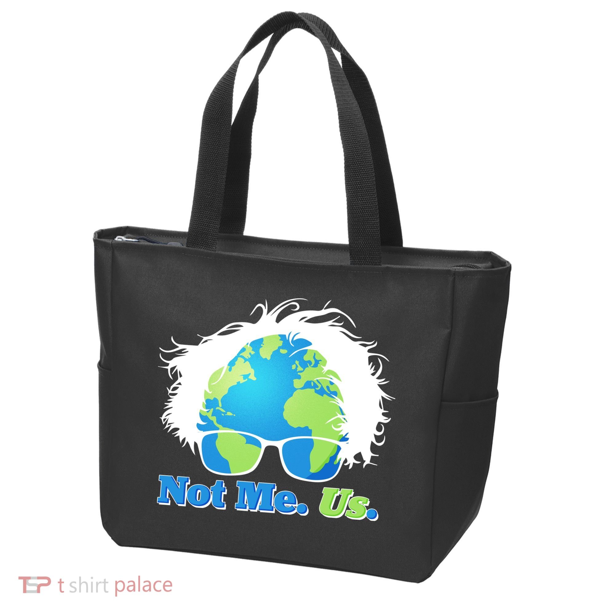 Bernie Sanders Not Me Us Earth Tote Bag