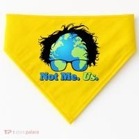 Bernie Sanders Not Me Us Earth USA-Made Doggie Bandana thumb 0