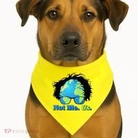 Bernie Sanders Not Me Us Earth USA-Made Doggie Bandana thumb 1