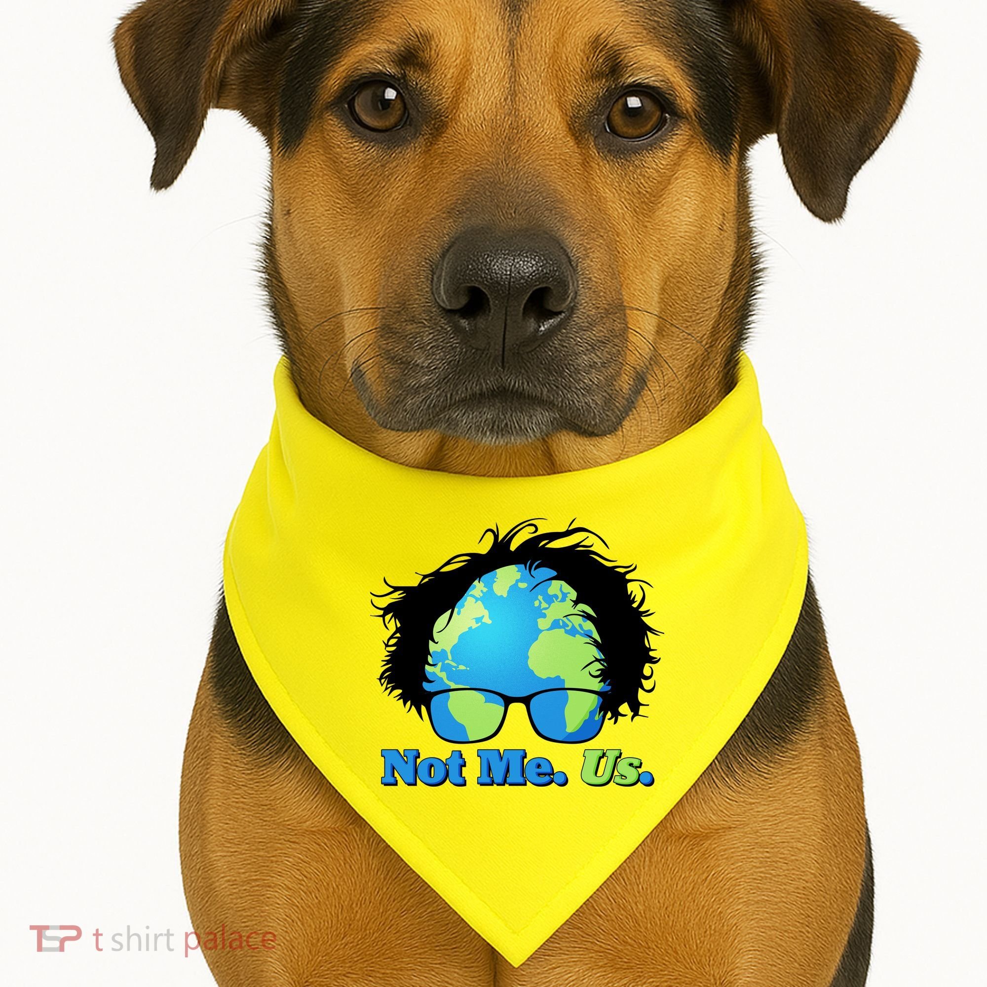 Bernie Sanders Not Me Us Earth USA-Made Doggie Bandana