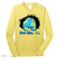 Bernie Sanders Not Me Us Earth Long Sleeve Shirt thumb 0