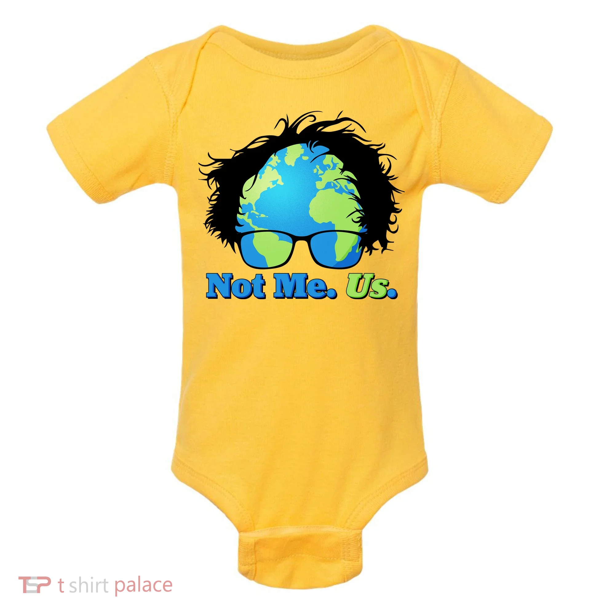 Bernie Sanders Not Me Us Earth Baby Bodysuit