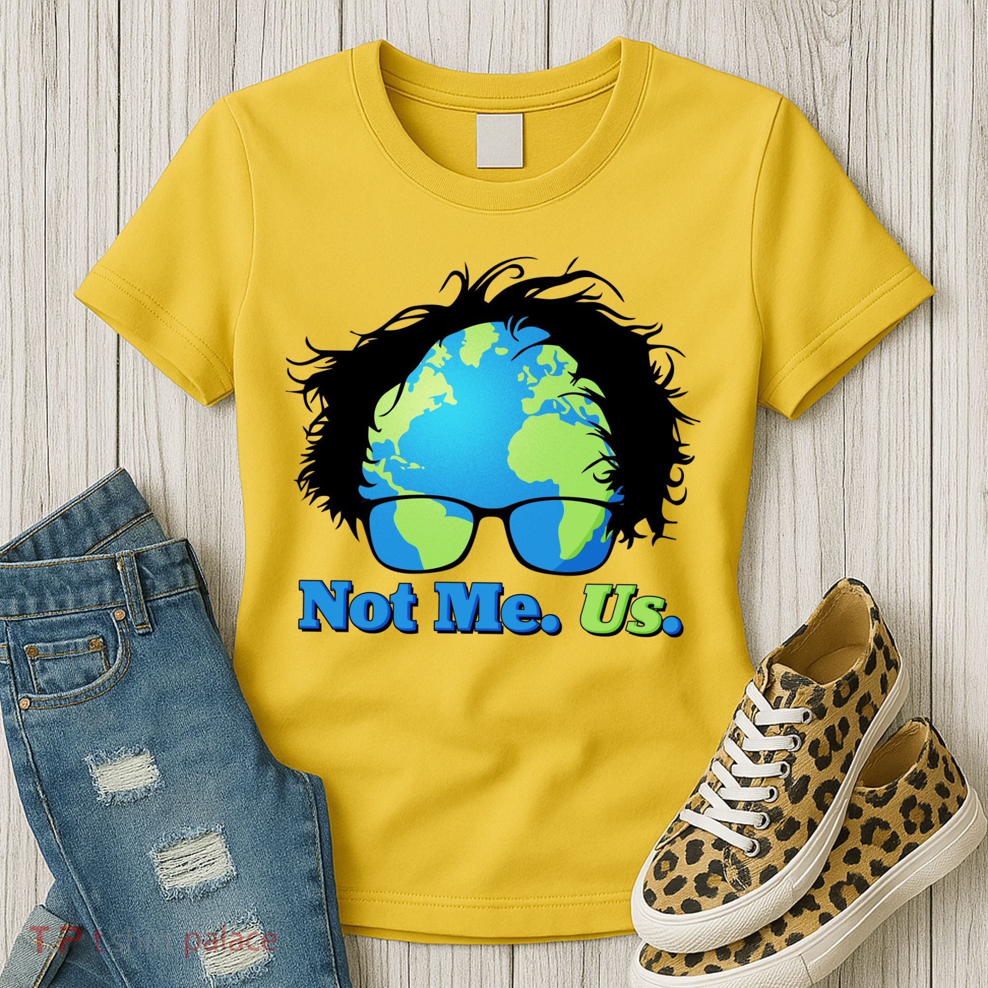 Bernie Sanders Not Me Us Earth Women's T-Shirt