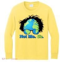 Bernie Sanders Not Me Us Earth Kids Long Sleeve Shirt thumb 0