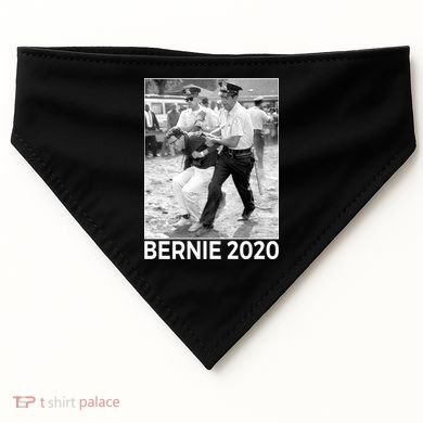 Bernie Sanders Protest Arrest USA-Made Doggie Bandana