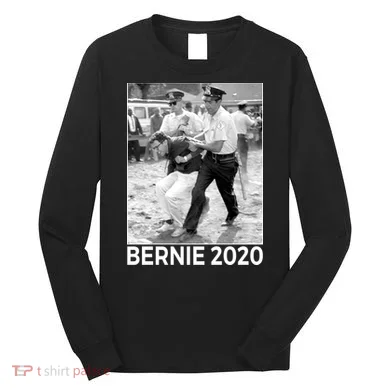 Bernie Sanders Protest Arrest Long Sleeve Shirt