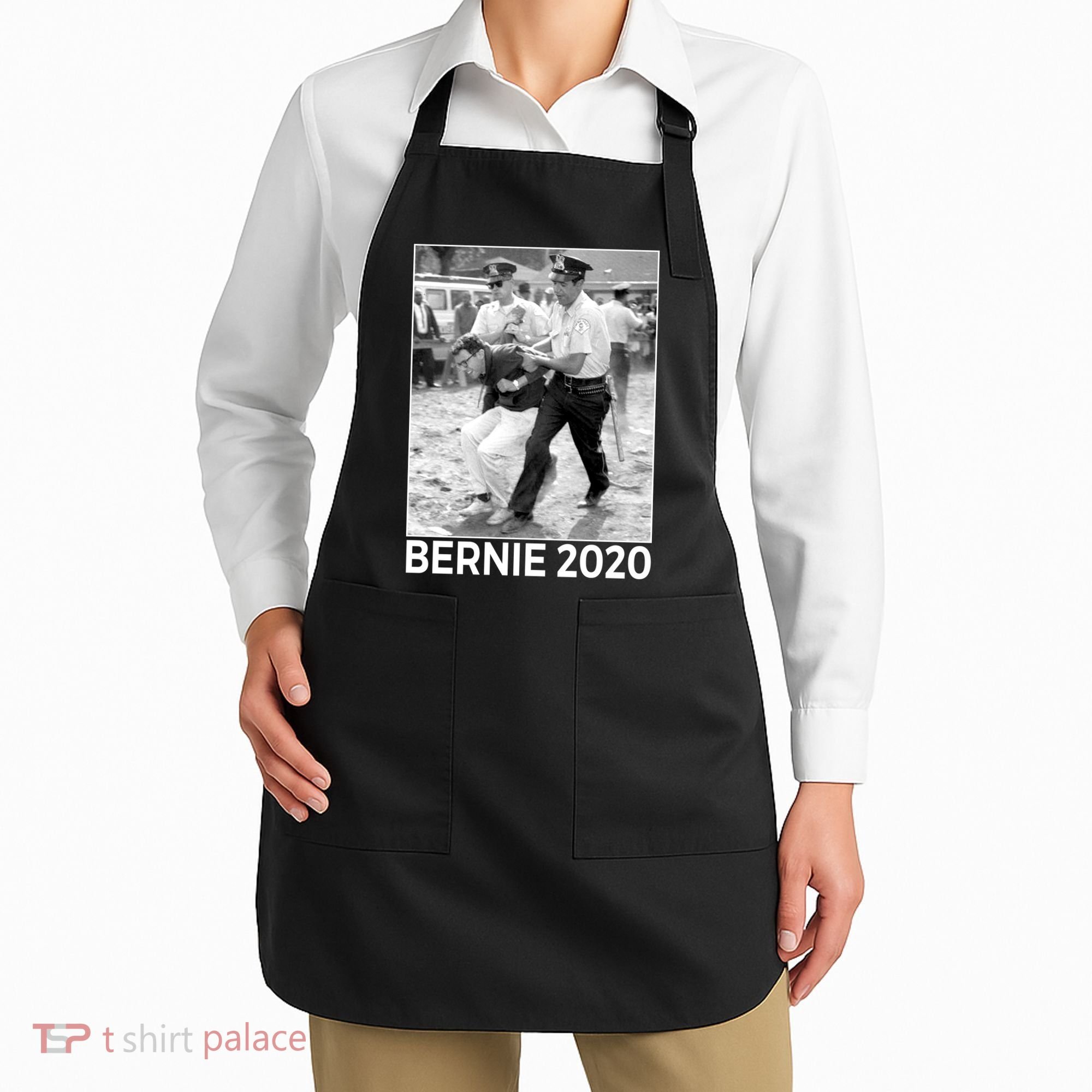 Bernie Sanders Protest Arrest Apron