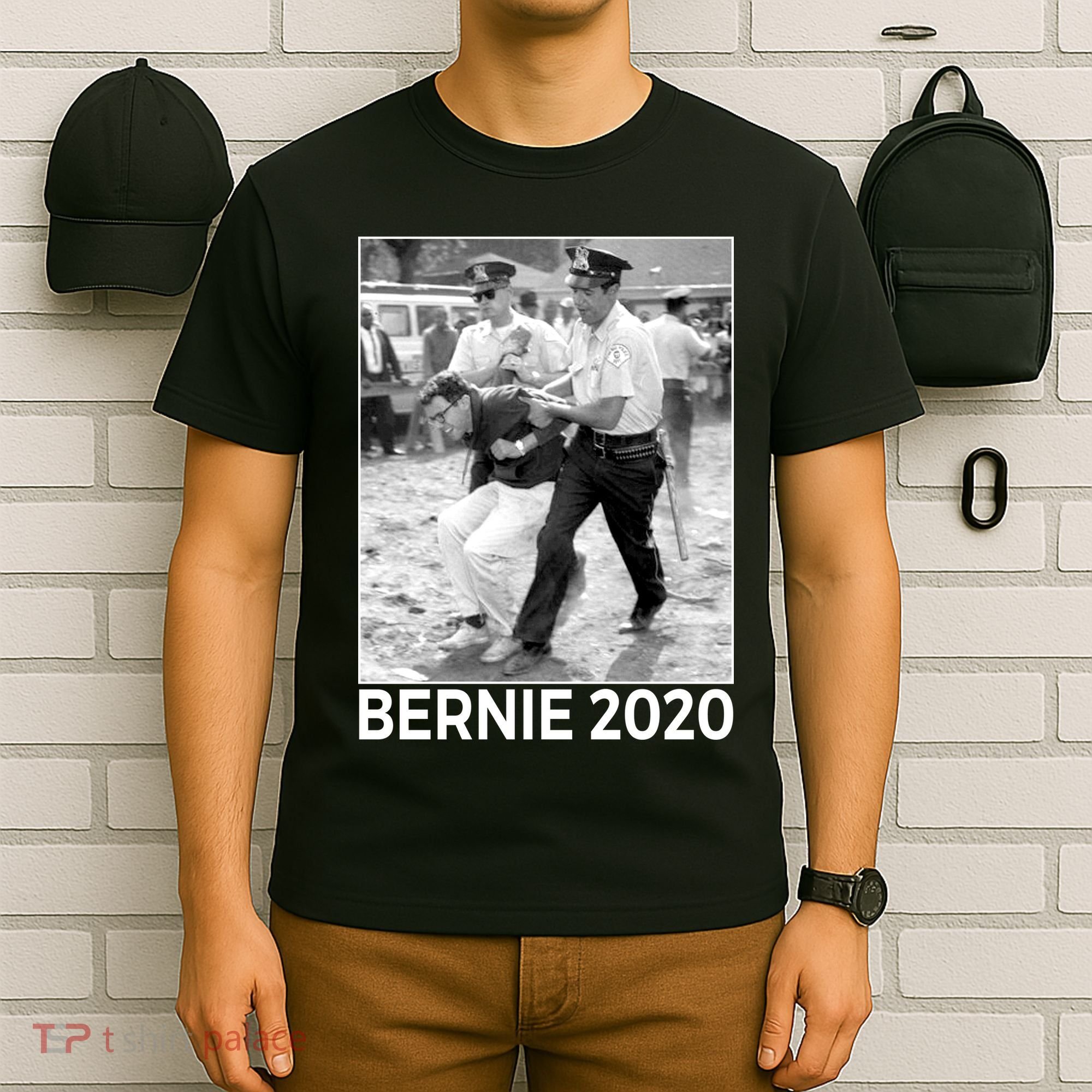 Bernie Sanders Protest Arrest T-Shirt