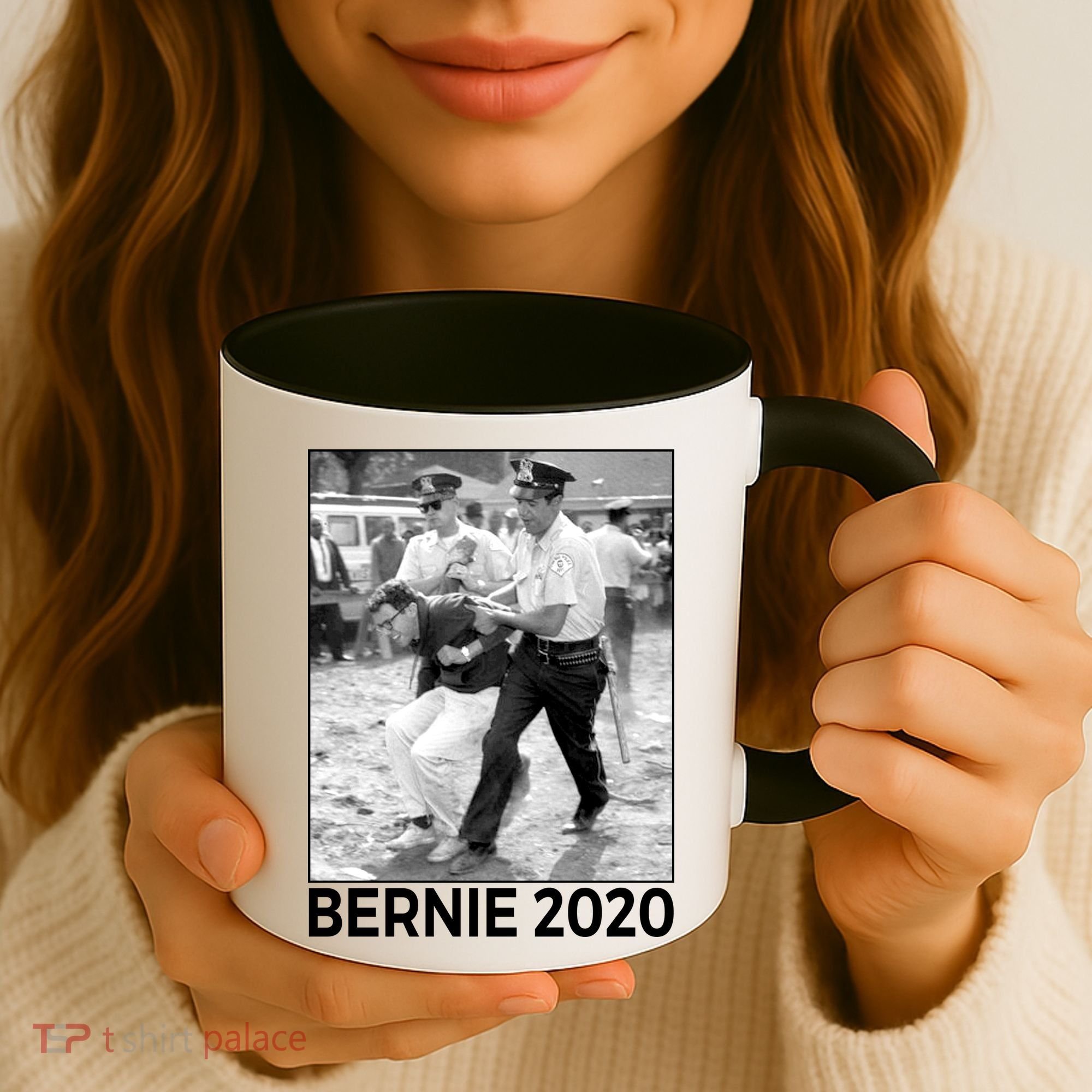 Bernie Sanders Protest Arrest Coffee Mug