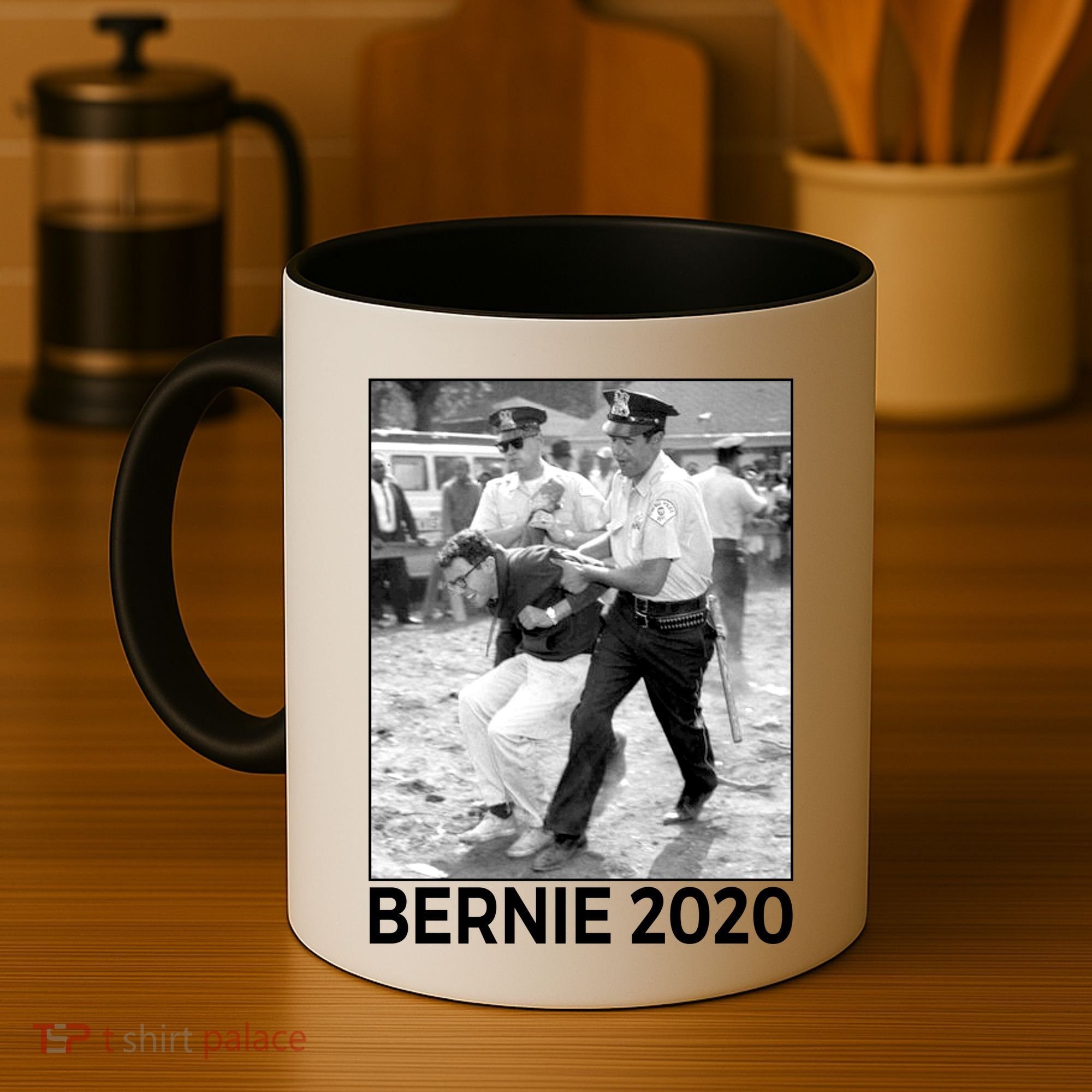 Bernie Sanders Protest Arrest Coffee Mug