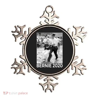 Bernie Sanders Protest Arrest Ornament