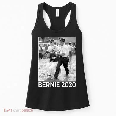 Bernie Sanders Protest Arrest Women's Tank Top