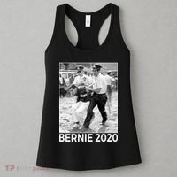 Bernie Sanders Protest Arrest Women's Tank Top thumb 3