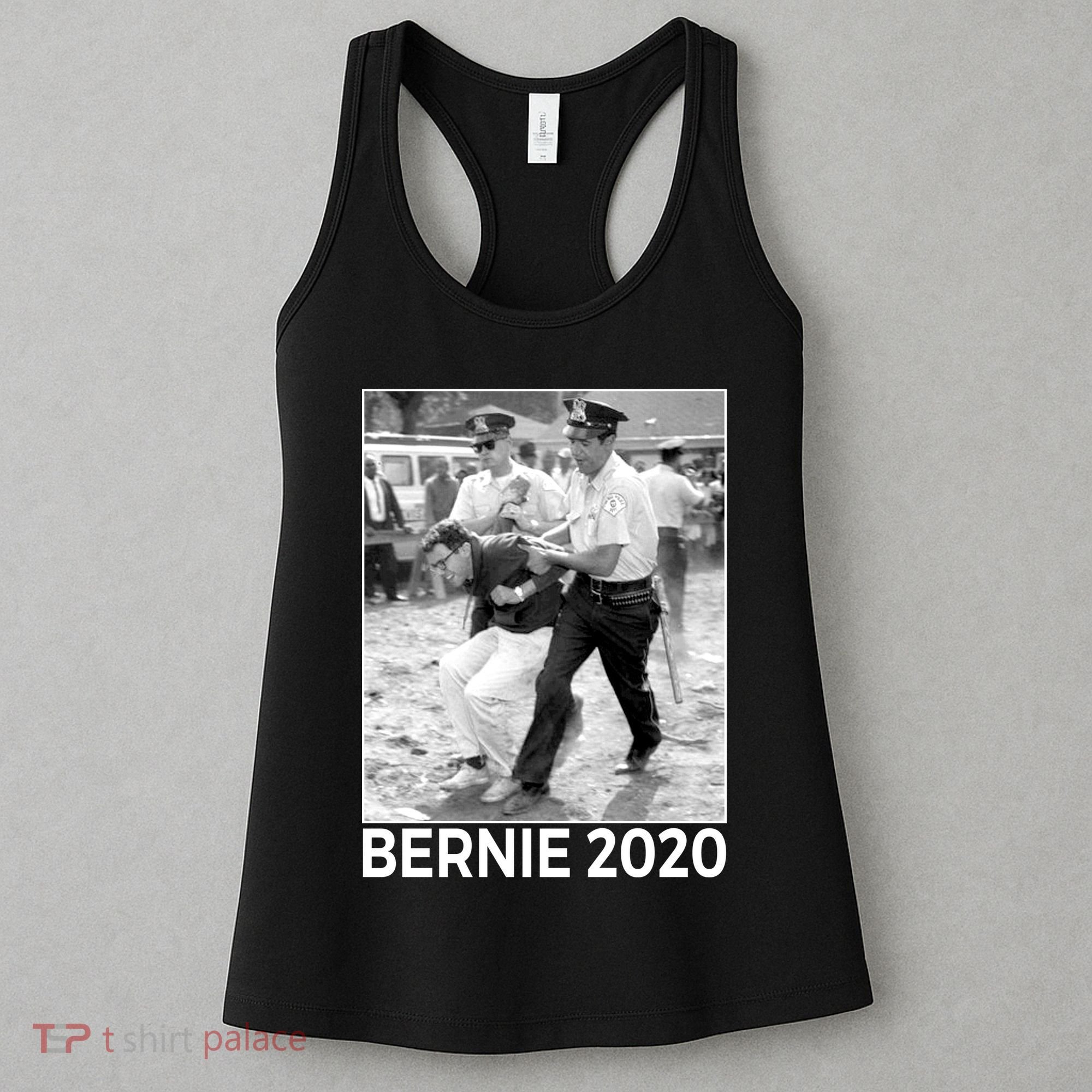Bernie Sanders Protest Arrest Women's Tank Top