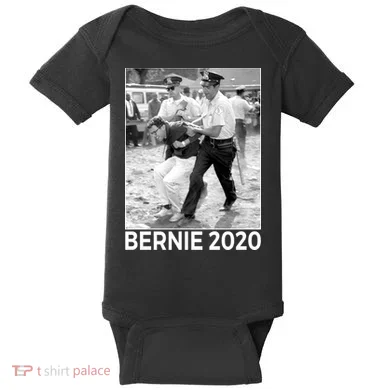 Bernie Sanders Protest Arrest Baby Bodysuit