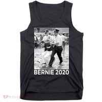 Bernie Sanders Protest Arrest Tank Top thumb 0