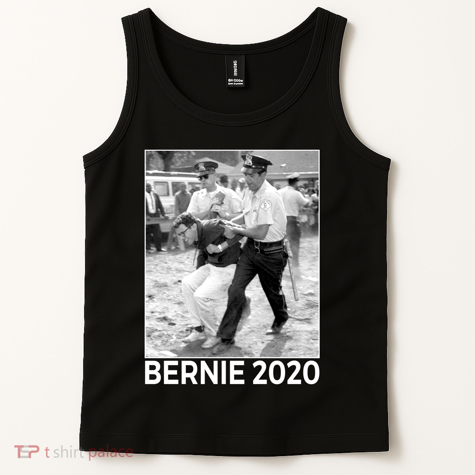 Bernie Sanders Protest Arrest Tank Top