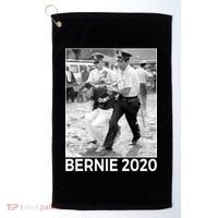 Bernie Sanders Protest Arrest Golf Towel thumb 0