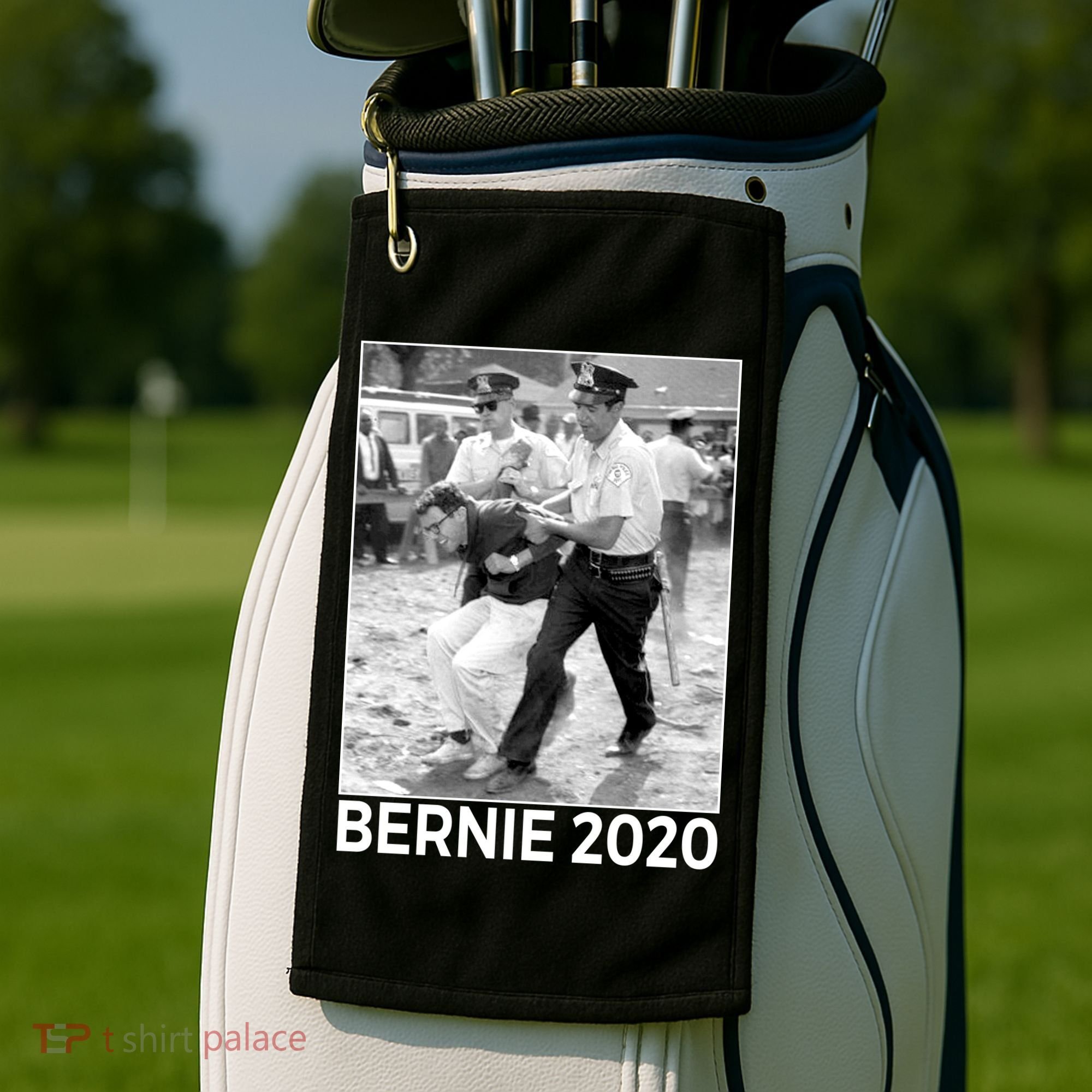 Bernie Sanders Protest Arrest Golf Towel