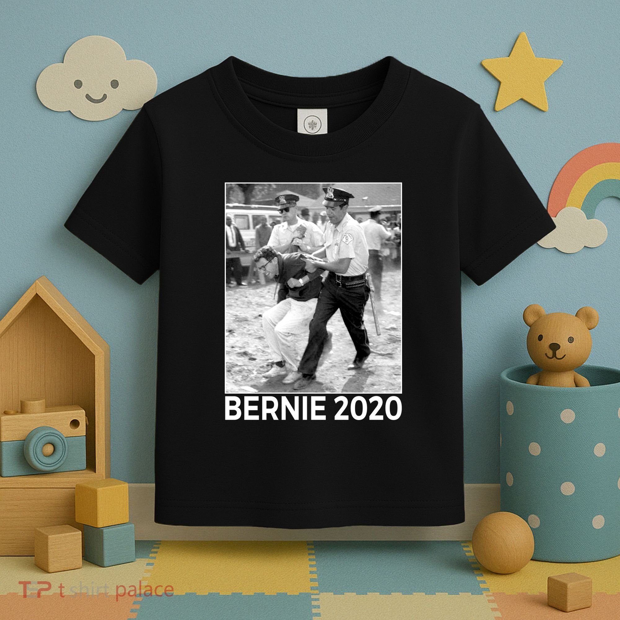 Bernie Sanders Protest Arrest Toddler T-Shirt