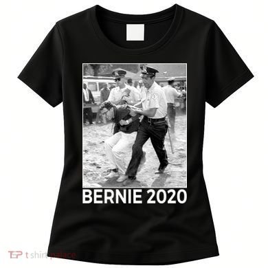 Bernie Sanders Protest Arrest Women's T-Shirt