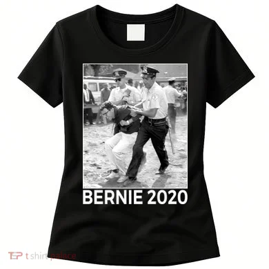 Bernie Sanders Protest Arrest Women's T-Shirt