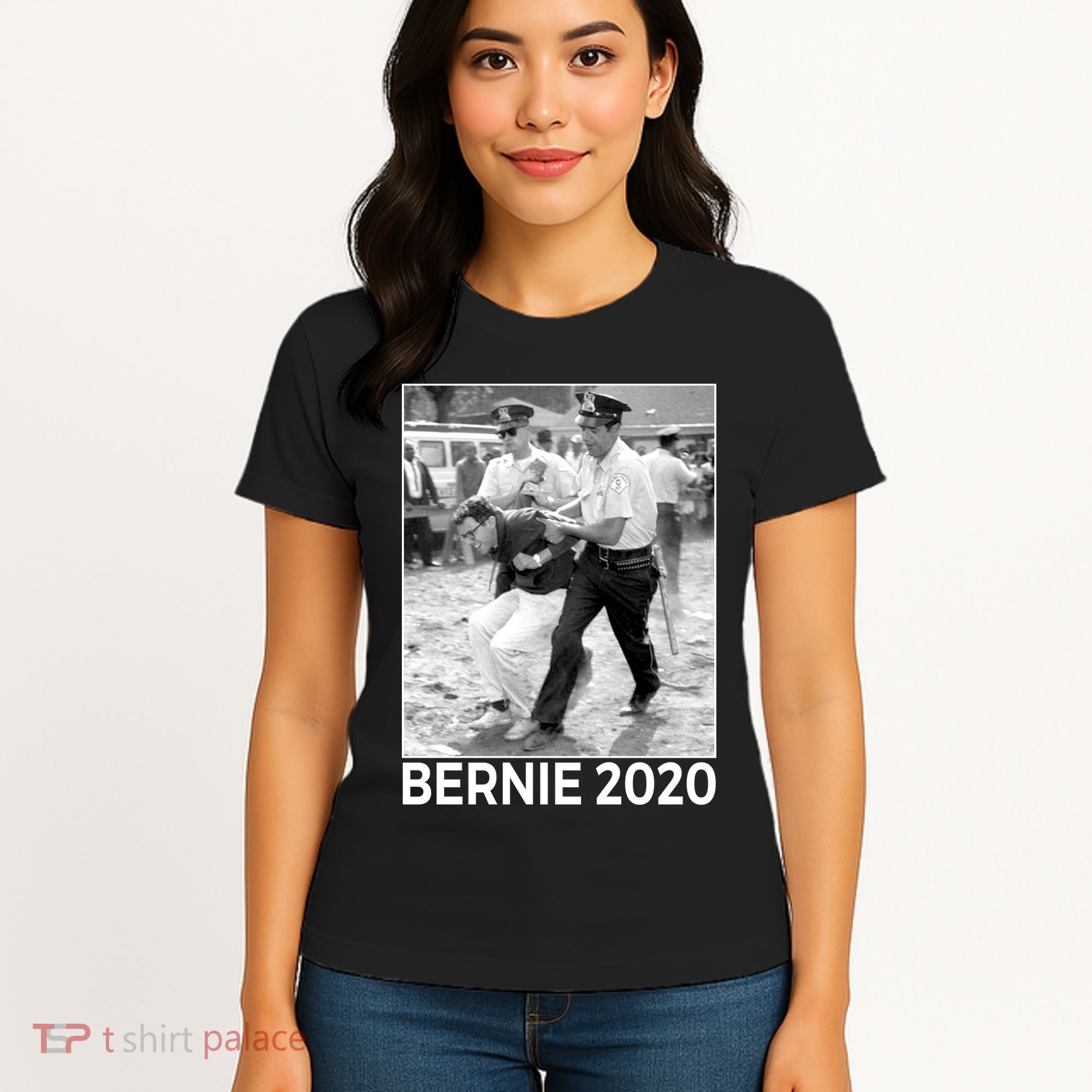 Bernie Sanders Protest Arrest Women's T-Shirt