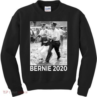 Bernie Sanders Protest Arrest Kids Sweatshirt