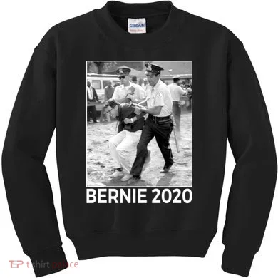 Bernie Sanders Protest Arrest Kids Sweatshirt