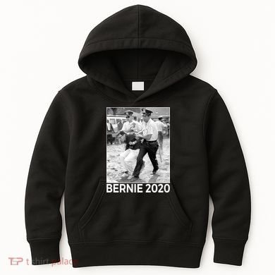 Bernie Sanders Protest Arrest Kids Hoodie