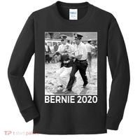 Bernie Sanders Protest Arrest Kids Long Sleeve Shirt thumb 0