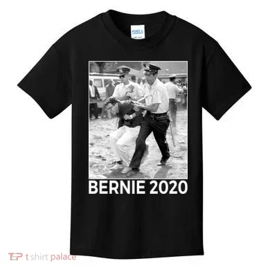 Bernie Sanders Protest Arrest Kids T-Shirt