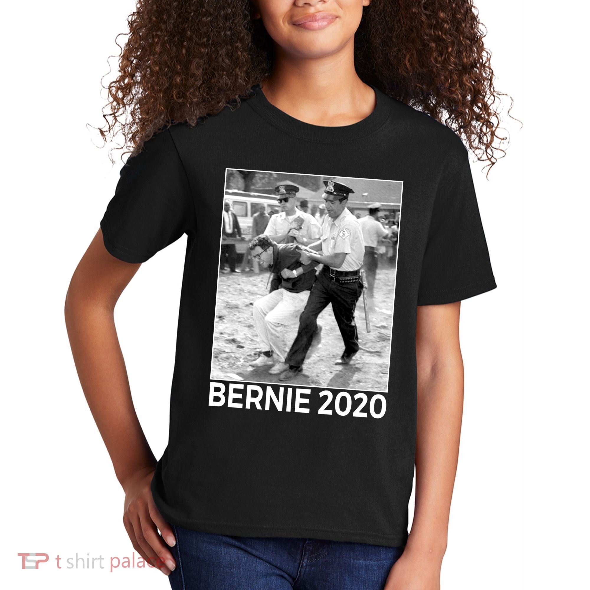 Bernie Sanders Protest Arrest Kids T-Shirt