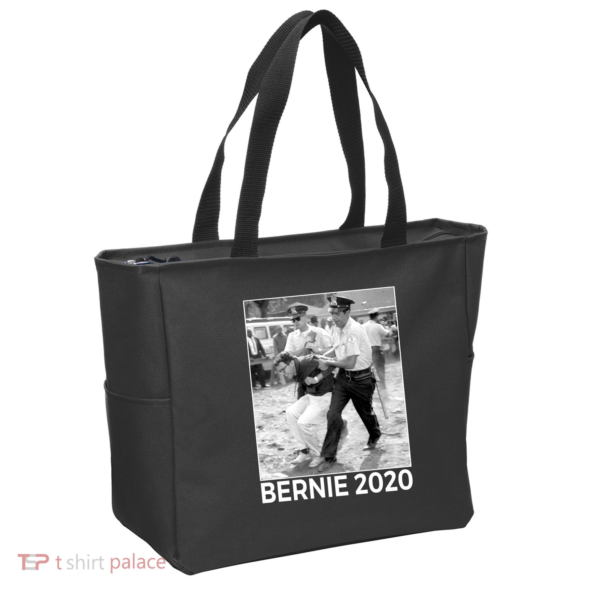 Bernie Sanders Protest Arrest Tote Bag