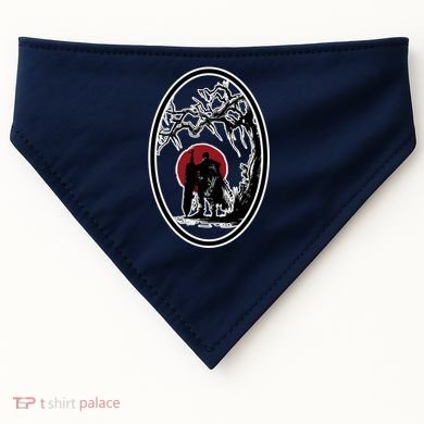 Bersek BloodMoon Tree USA-Made Doggie Bandana