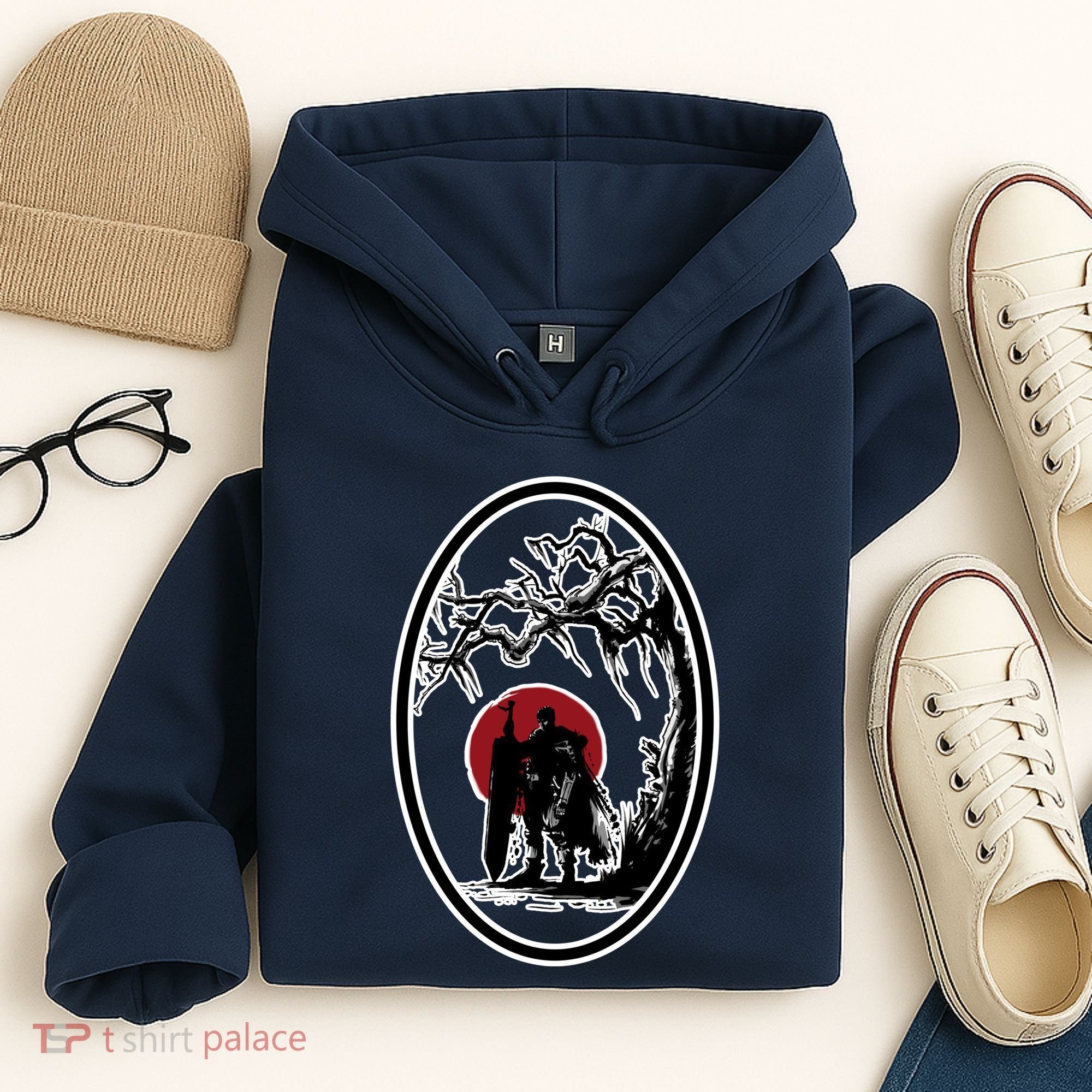 Bersek BloodMoon Tree Hoodie