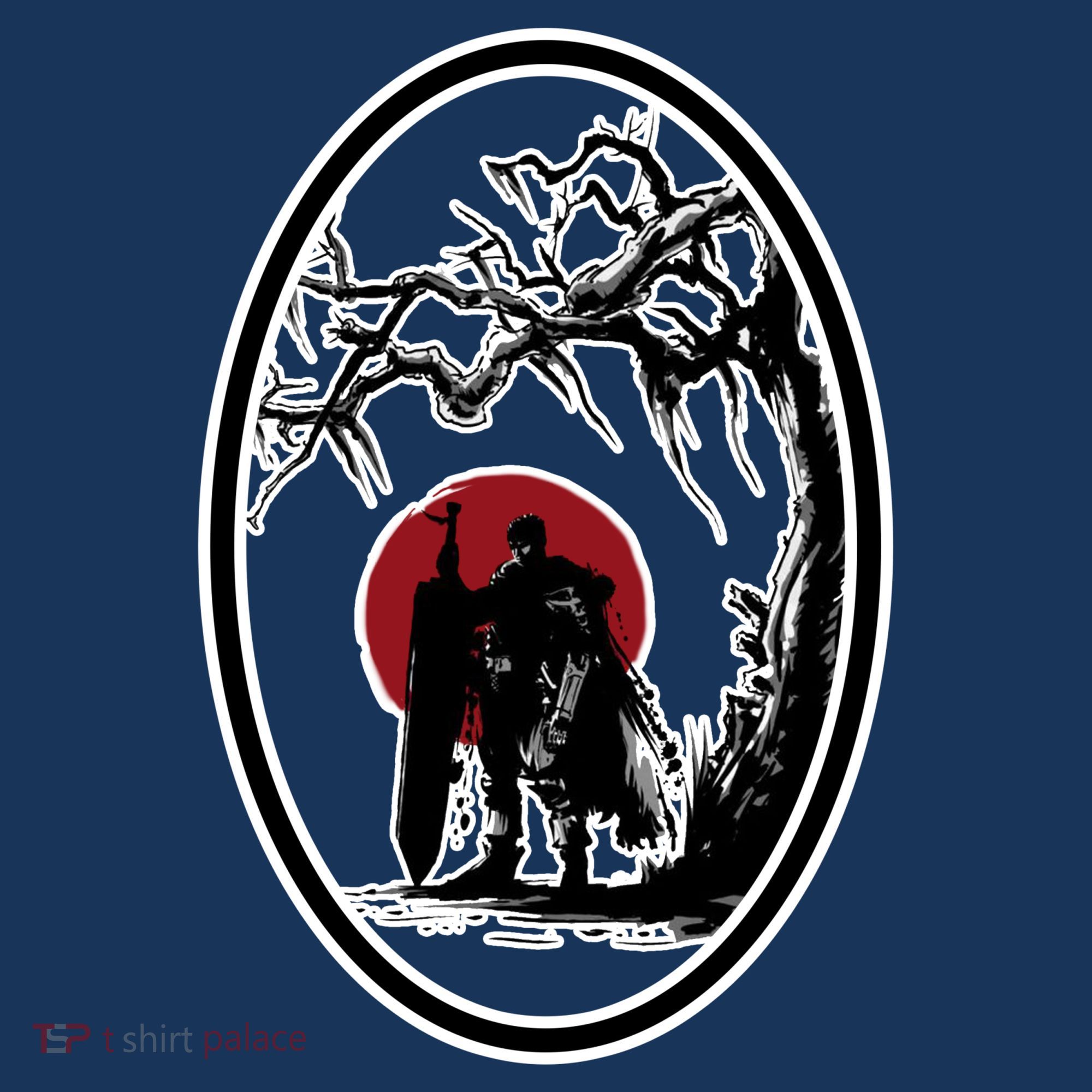 Bersek BloodMoon Tree Long Sleeve Shirt