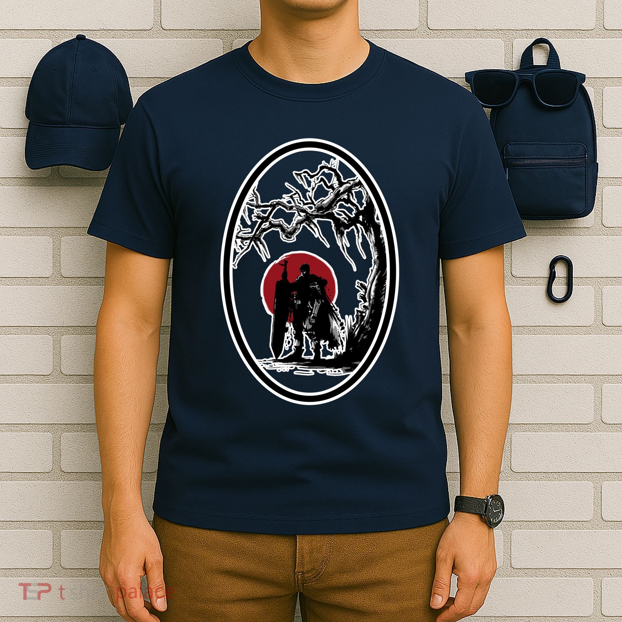 Bersek BloodMoon Tree T-Shirt