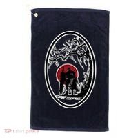 Bersek BloodMoon Tree Golf Towel thumb 0