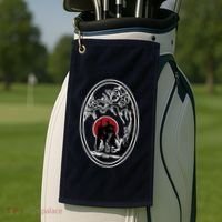Bersek BloodMoon Tree Golf Towel thumb 2